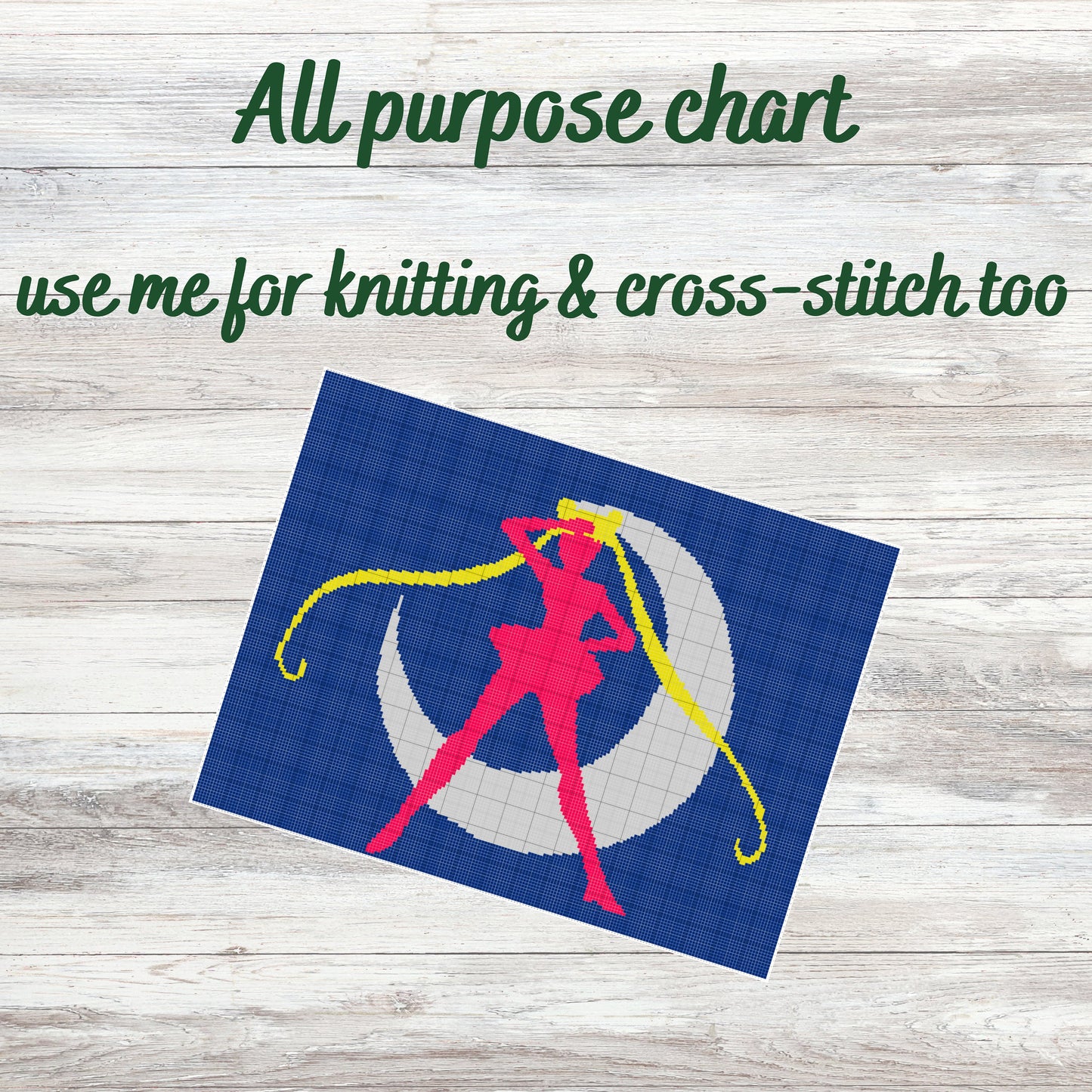 Sailor Moon Inspired Crochet Blanket Pattern
