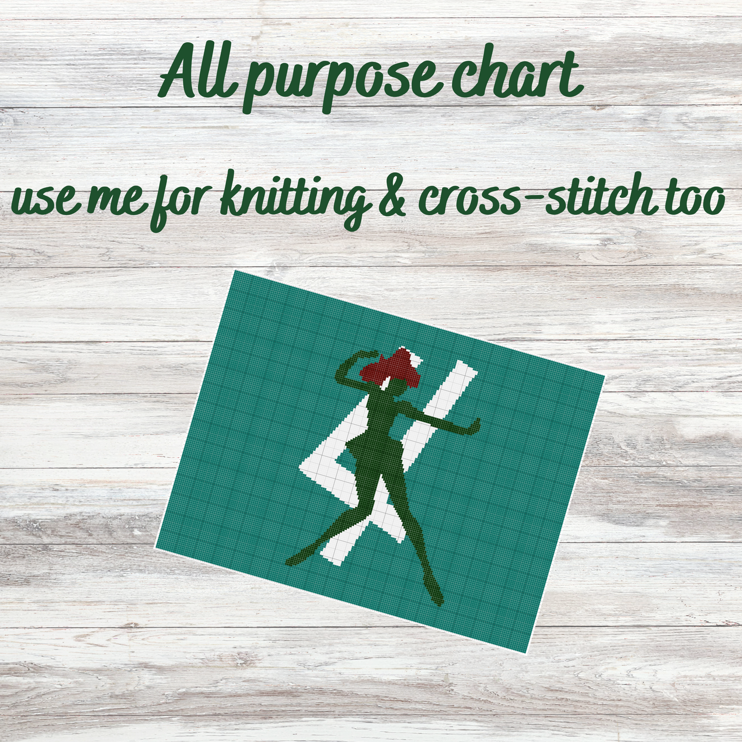 Sailor Jupiter Inspired Crochet Blanket Graph Pattern