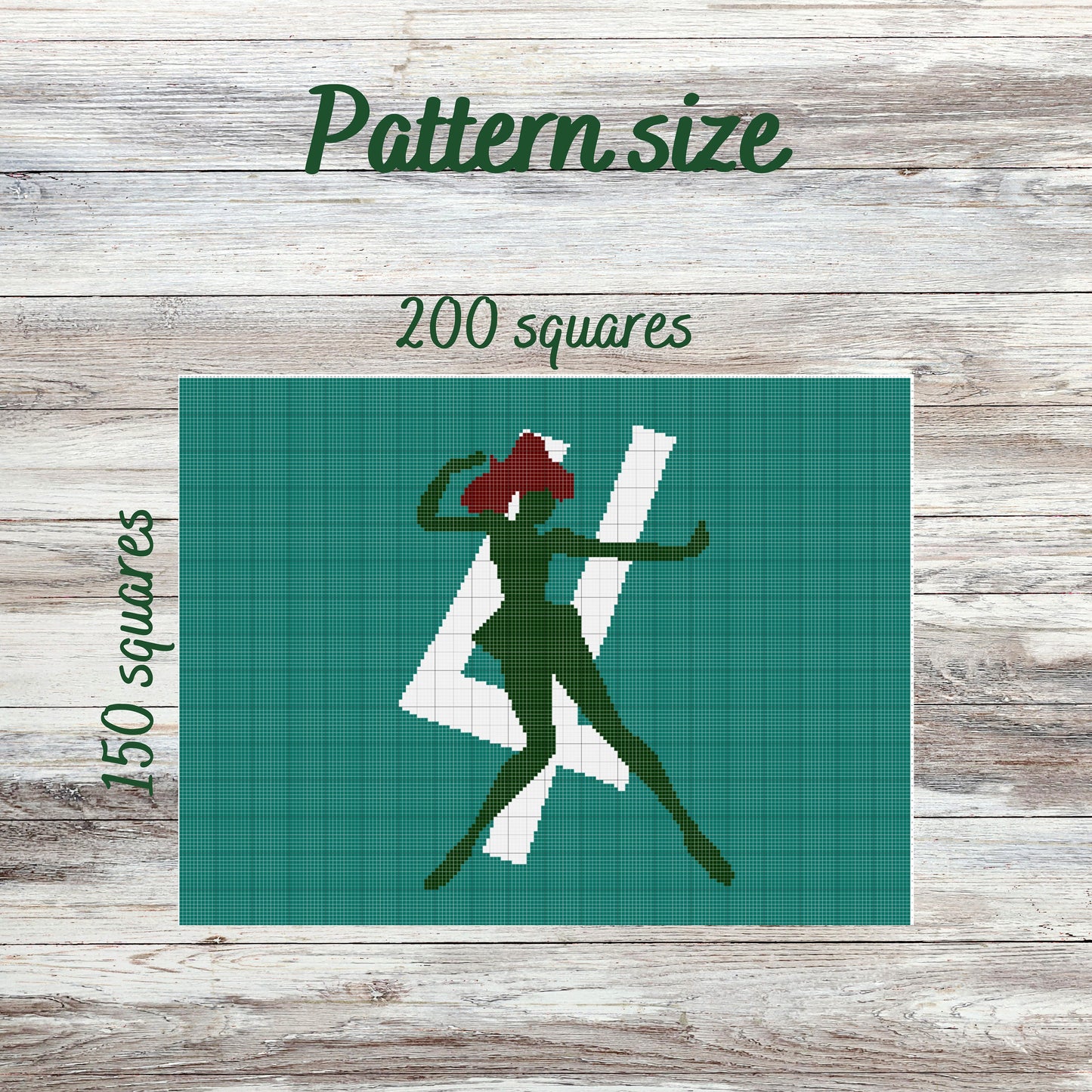 Sailor Jupiter Inspired Crochet Blanket Graph Pattern